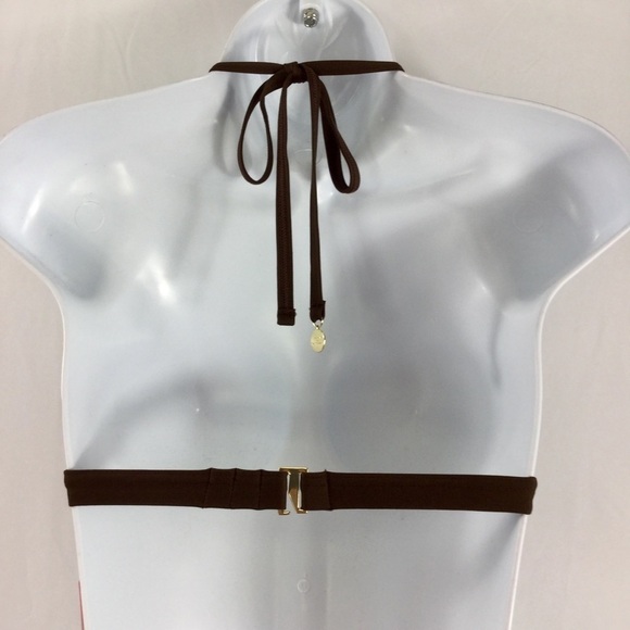 kate Spade Scalloped Edge Triangle Bikini Top NWT - Picture 5 of 8